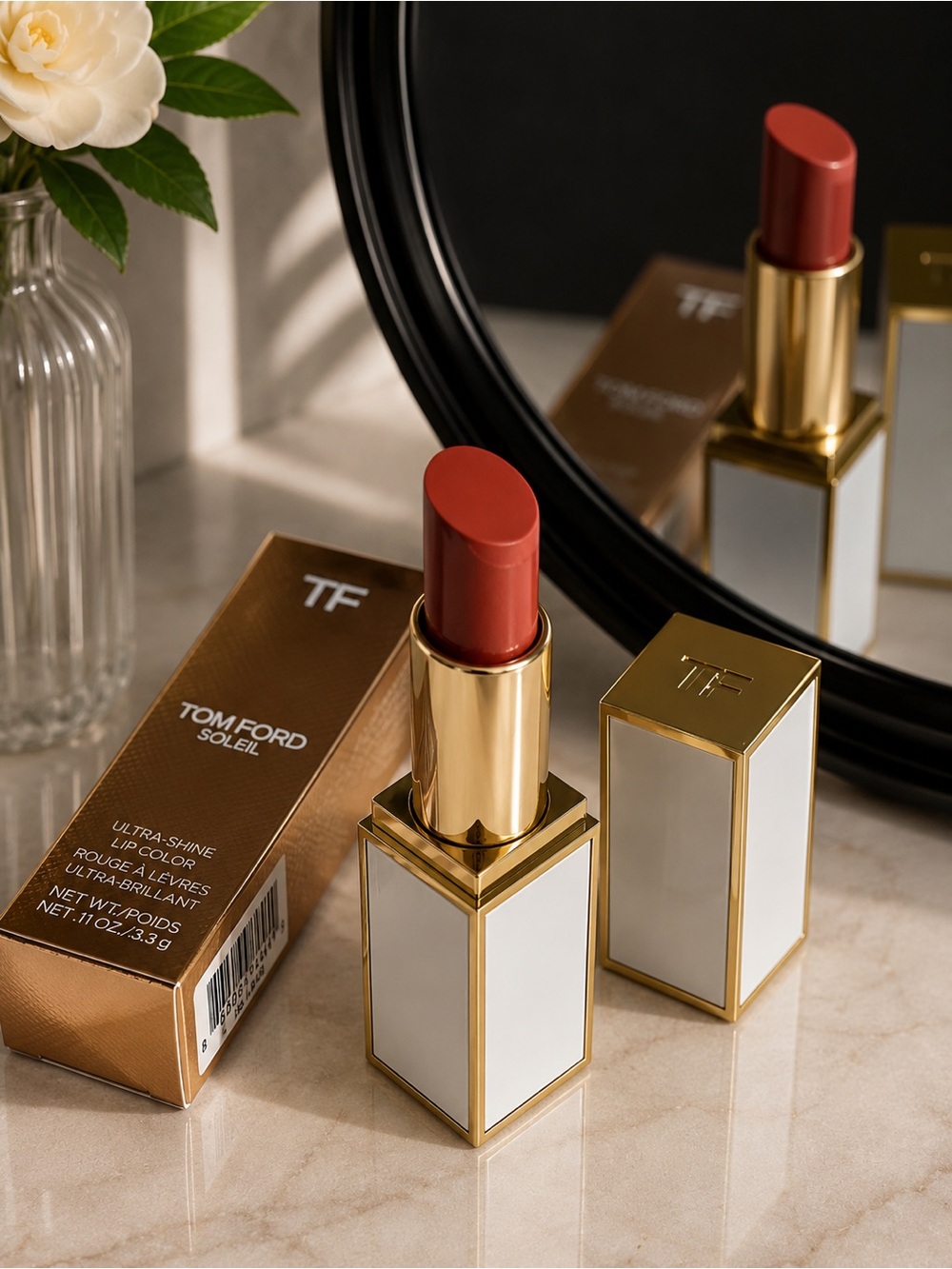Tom Ford Soleil Ultra-Shine Lip Color 158
ÎLE NUE